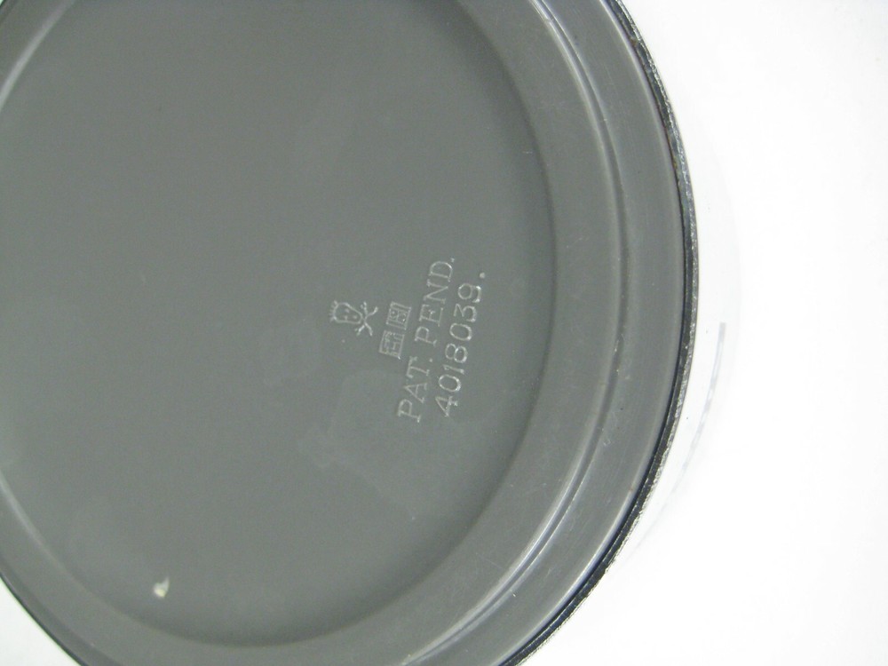 Stierlen Ashtray Patent Date 1978 Gray Silver