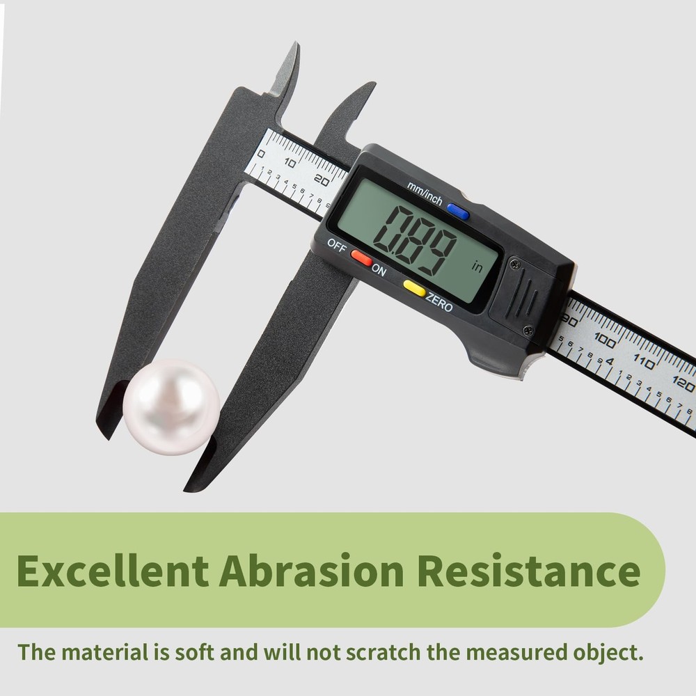 SCITOOLS Digital Caliper 0-8Measuring Tool, Micrometer Caliper with Auto-Off Fea