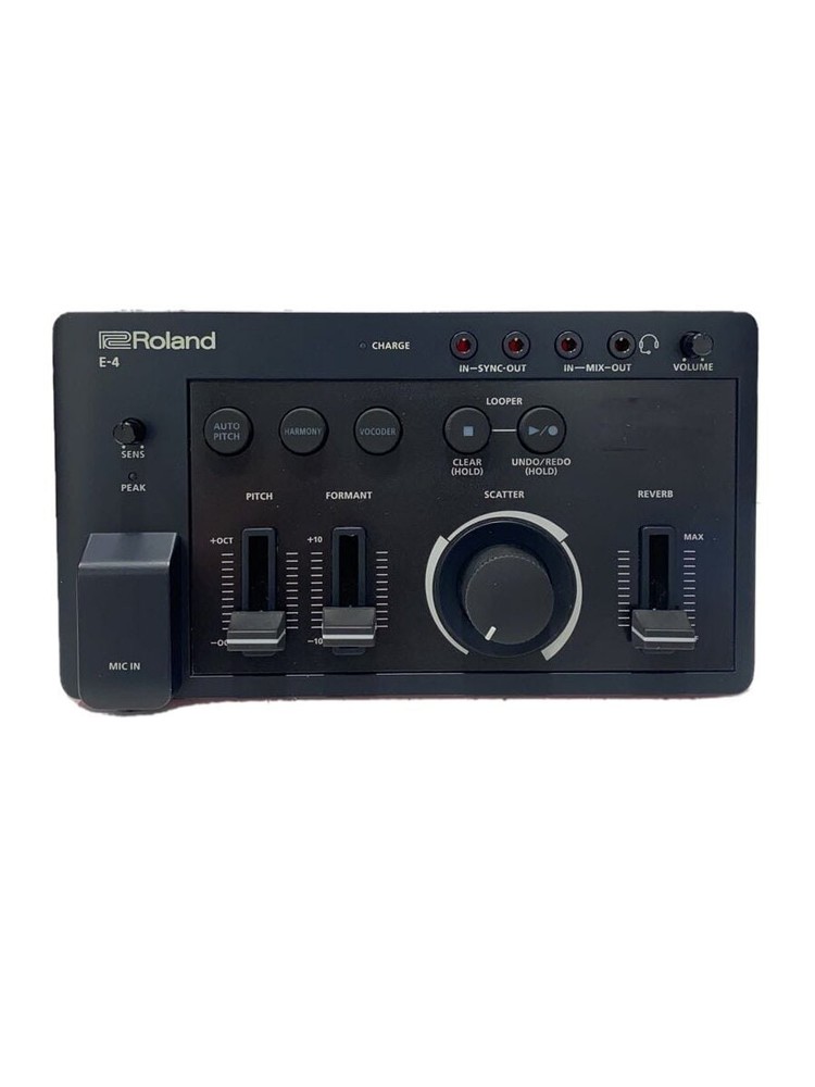 Roland AIRA Compact E-4 Voice Tweaker Vocal FX Processor Vocoder Harmony Looper
