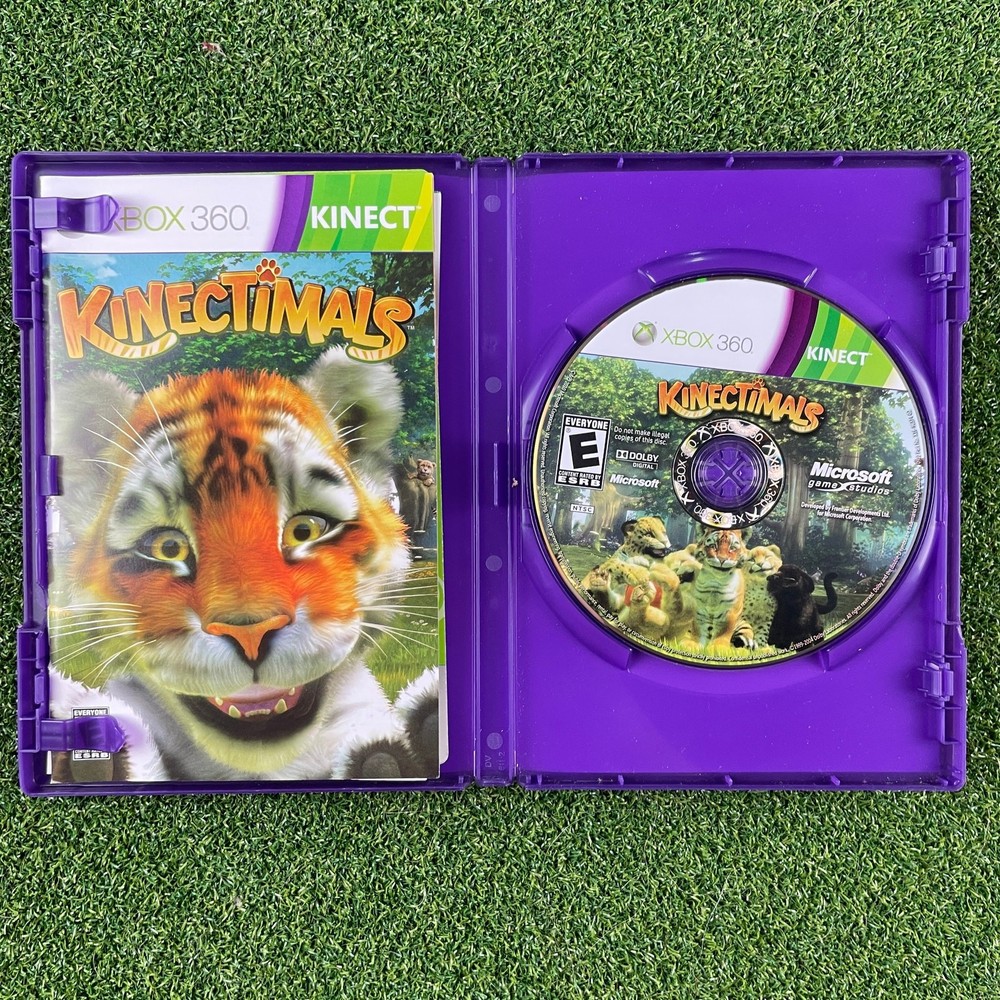 Microsoft Xbox 360 Kinect Sensor Bundle 4 Games Tested Working