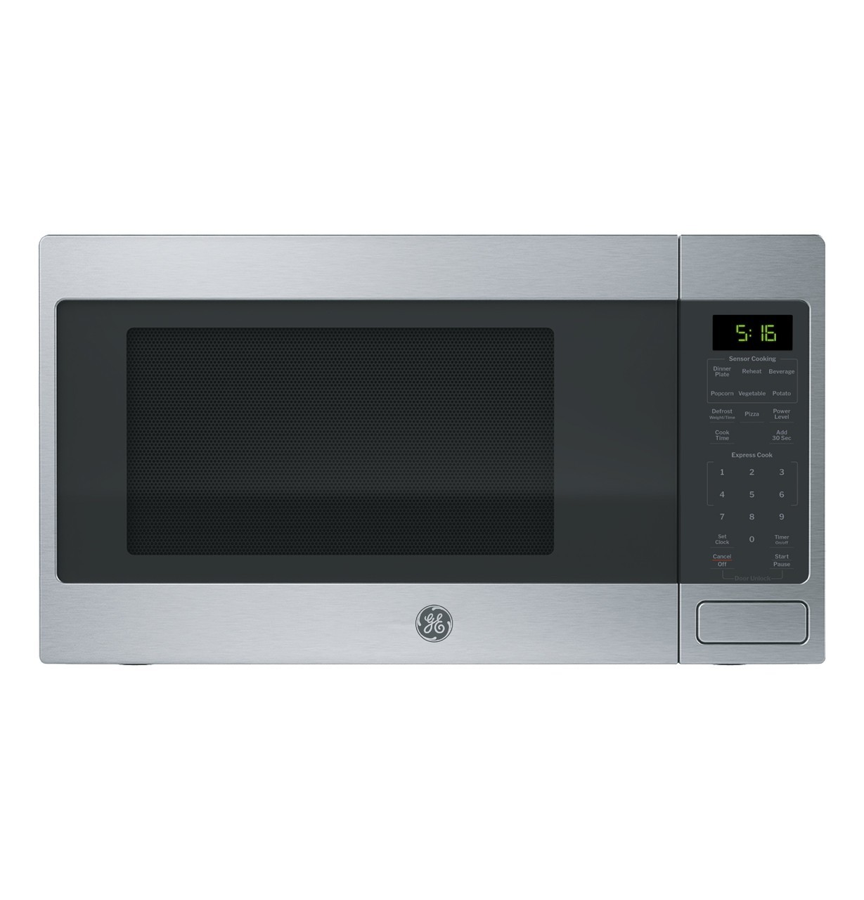 GE 1.6 Cu. Ft. Countertop Microwave Oven | GCST16S1WSS | NOB