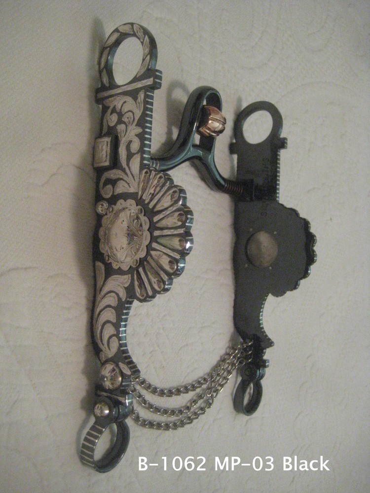 Sterling Silver Show Bit -- JT Silversmiths CUSTOM MADE BITS