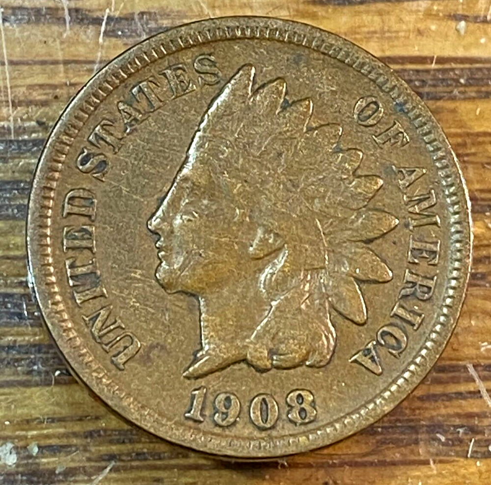 1908-S Indian Cent Super Original Choice VF CHRC