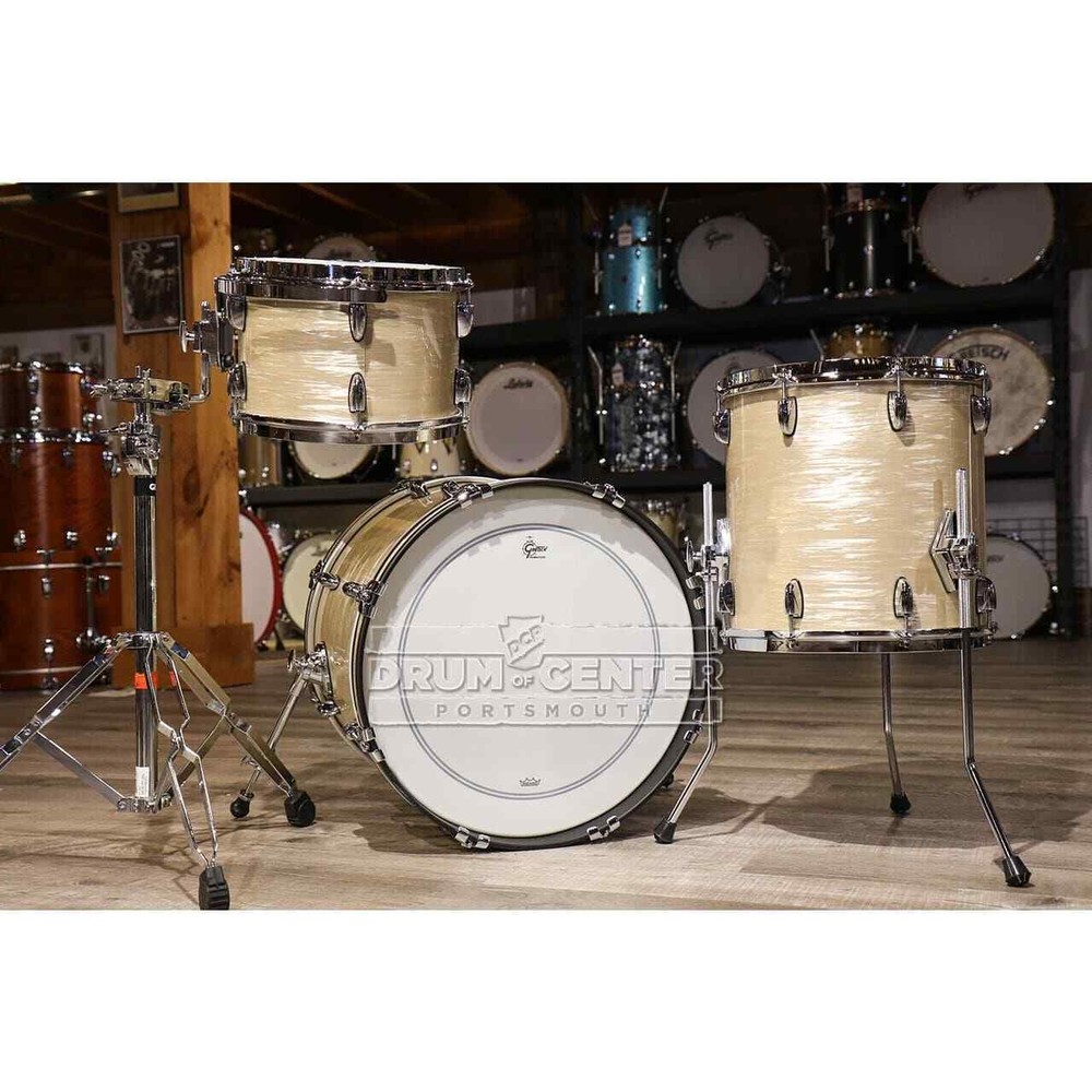 Gretsch Brooklyn 3pc Drum Set Creme Oyster