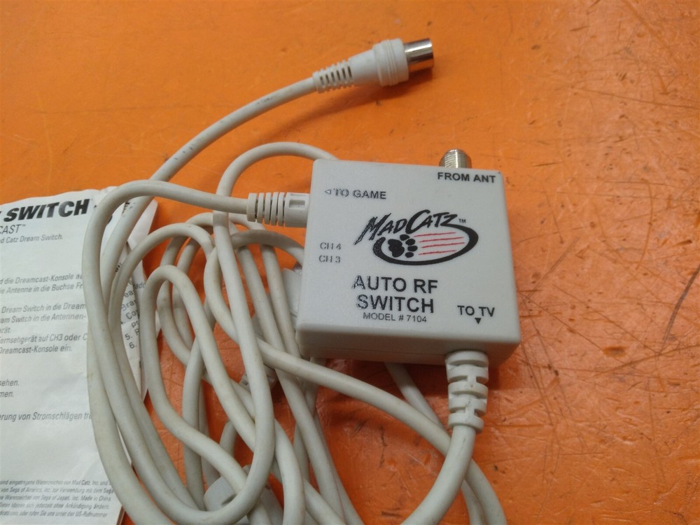 ⭐️⭐️⭐️⭐️⭐️ Dream Switch Auto RF Switch Sega Dreamcast