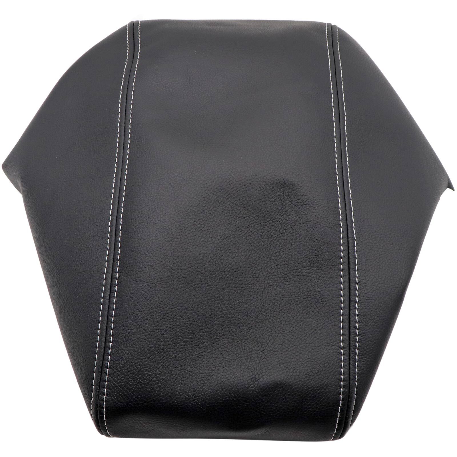 For 2011-2019 Jeep Grand Cherokee Leather Center Console Lid Armrest Cover Black