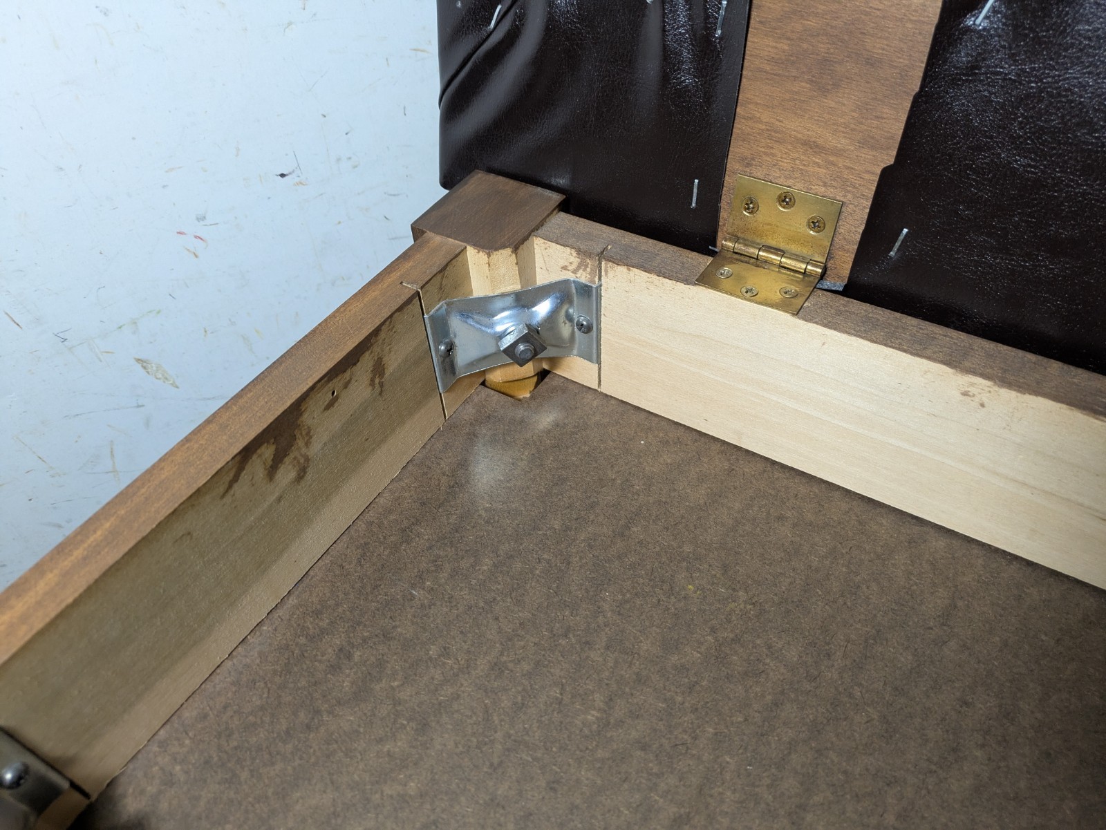 Vintage Manual Arts Furniture MCM Walnut Wood Piano Bench with Lid Storage K78