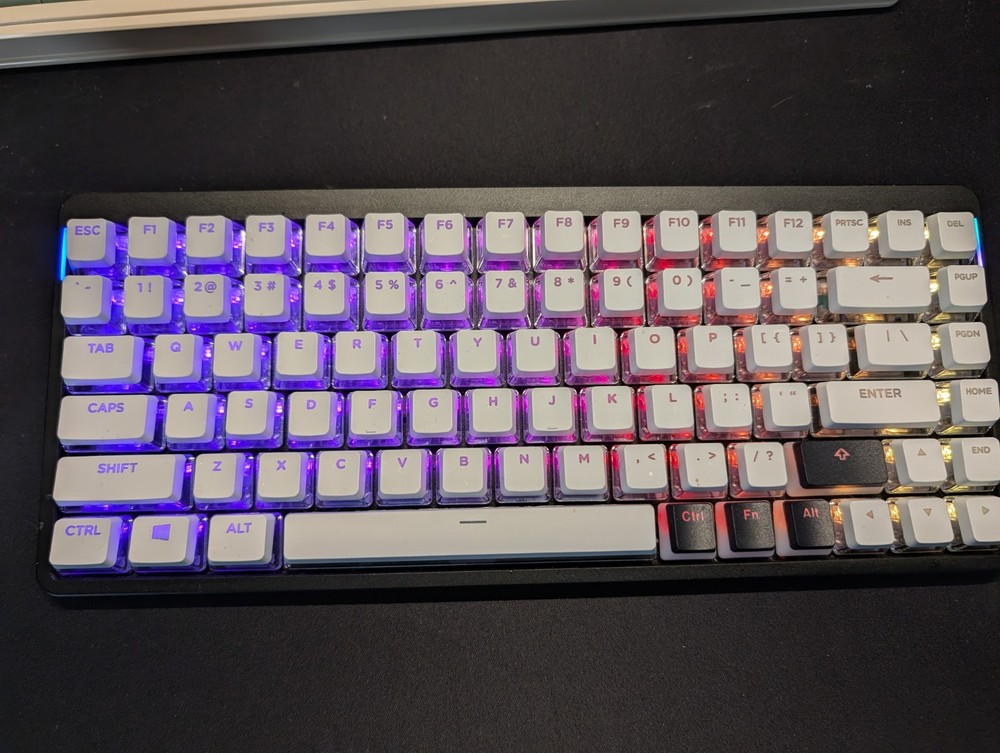 NuPhy Compact RGB Backlit Keyboard Wired/Wireless QWERTY