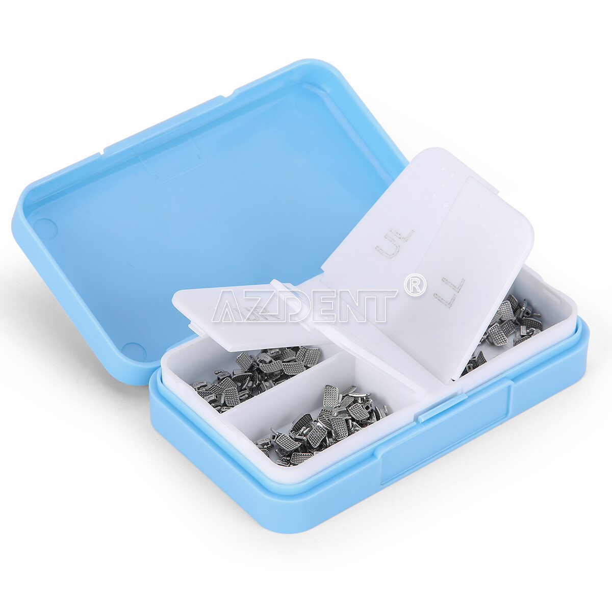 50Sets Dental Ortho 1st /2nd Molar Buccal Tube Bondable Non-Conv Roth .022 U1L1