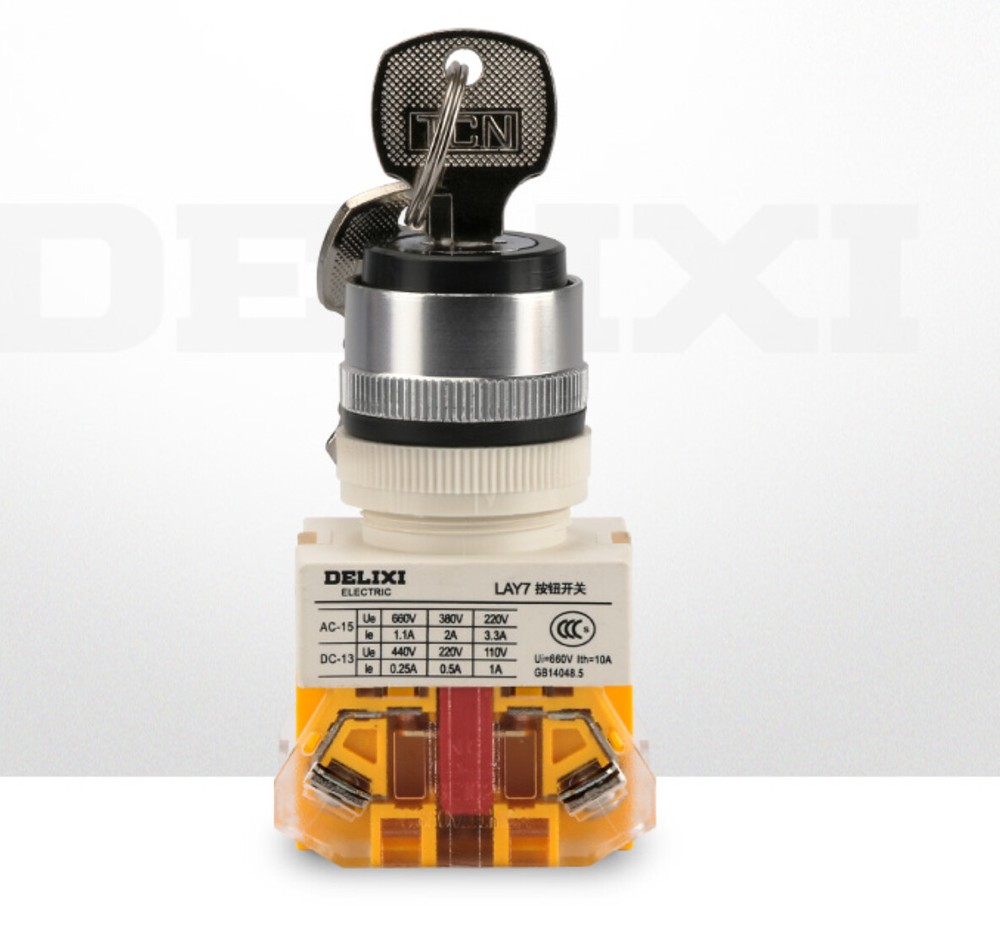 Key switch Power lock LAY7-11Y Knob switch 2nd/3rd gear