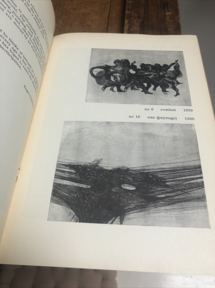 ROGER CHAILLOUX Etchings Exhibition Catalog 1961