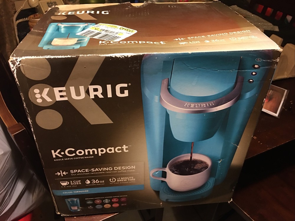 Keurig K-Compact Single Serve Coffee Maker - Turquoise