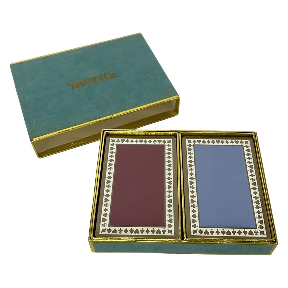 TIFFANY&Co. Red Light Blue Paper Accessory