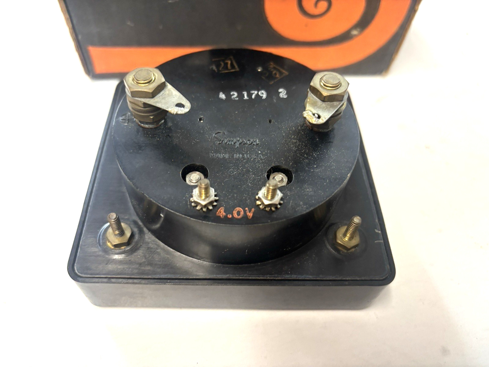 vintage Simpson VU meter SK525-1080 - tested and Works !