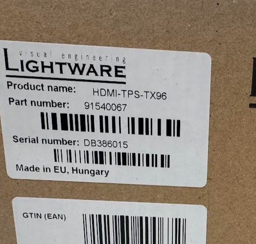 Lightware HDMI-TPS-TX96 TPS extender for single CATx cable