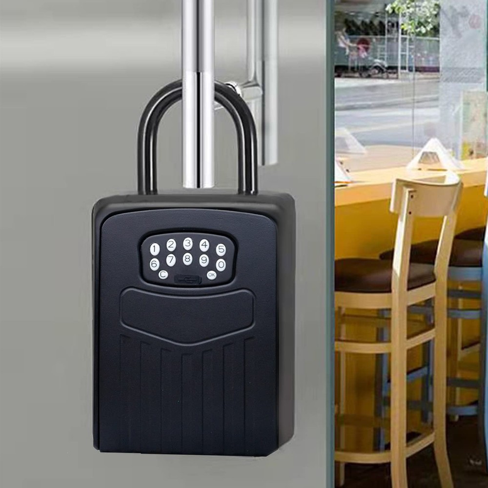 Smart Digital Lock Box for Key, APP Control Bluetooth Wireless Lock Box for K...