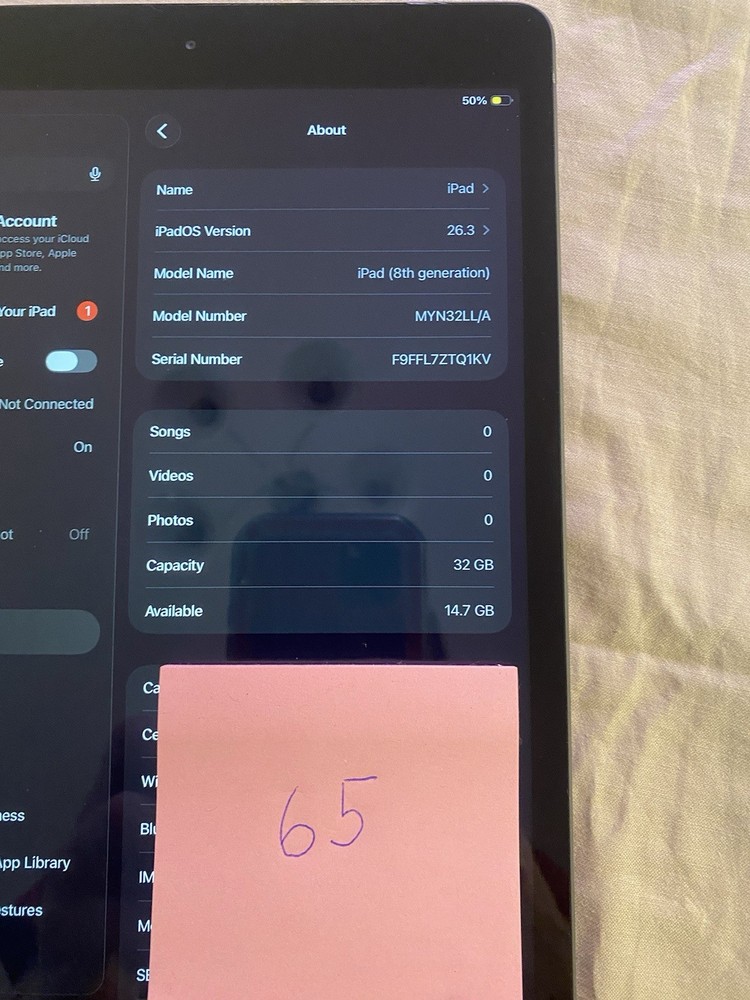 iPad 8th Generation 32GB WiFi