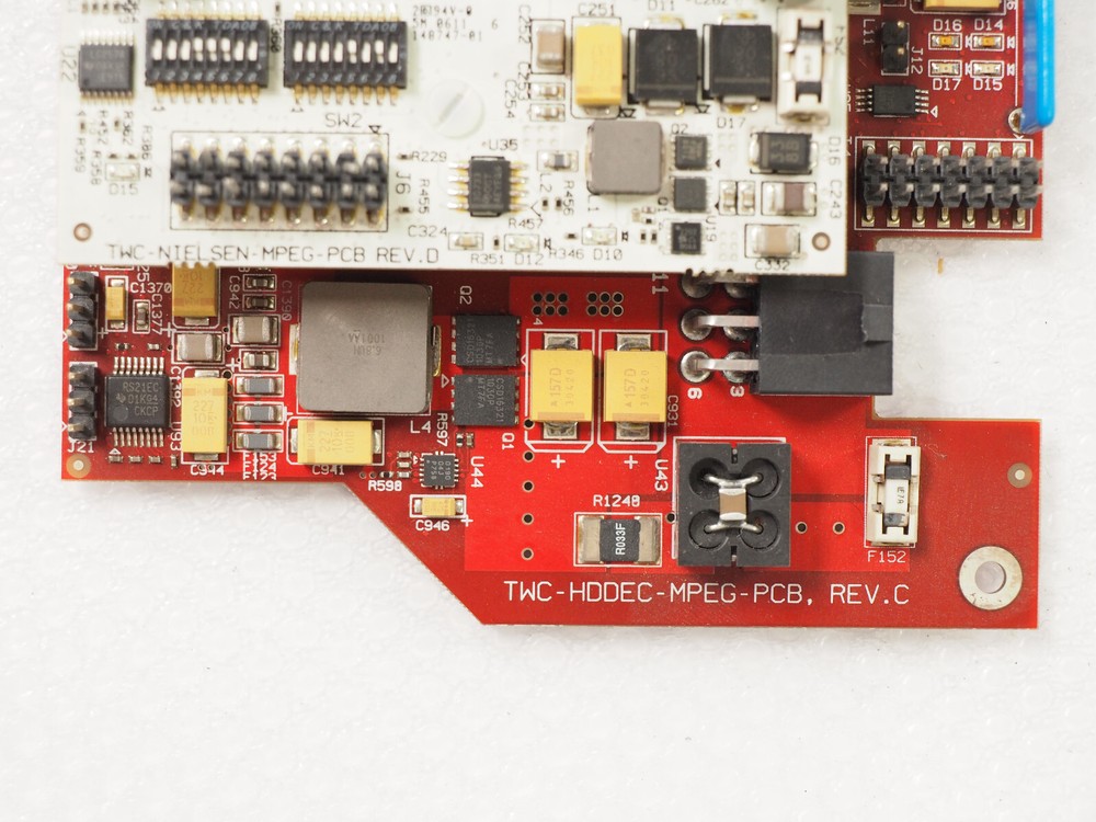 THUNDERSTORM TWC-HDDEC-MPEG-PCB 0111 w/ TWC-NIELSEN-MPEG-PCB Module
