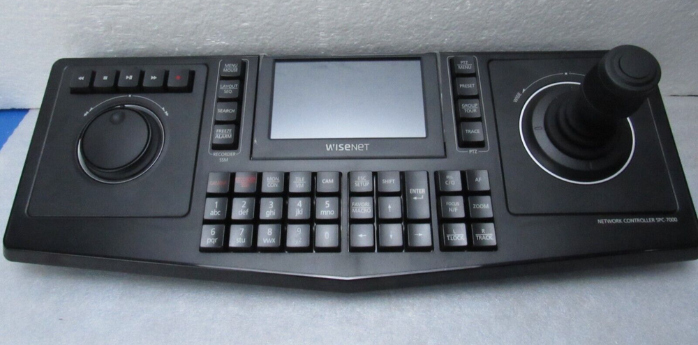Wisenet SPC-7000 Camera System Control Keyboard [CTSL]