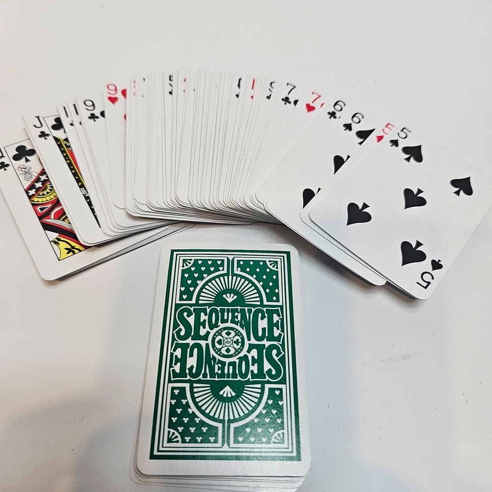 You Choose - Sequence Game Cards Game Replacement Pieces Cards - Modern Style