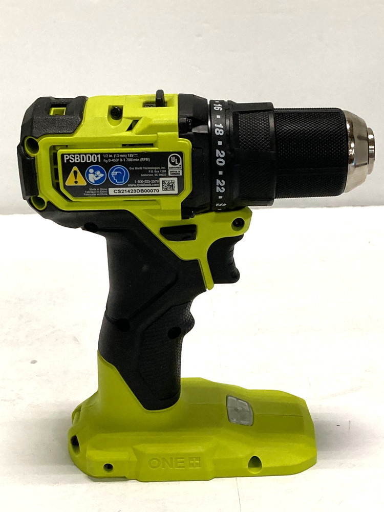 Ryobi One + HP Drill/ Driver Cordless Compact PSBDD01