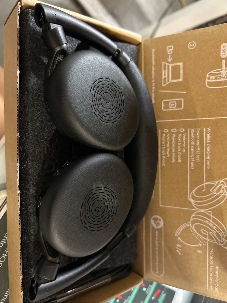 Jabra Evolve2 65 Flex USB-C MS - Supra-aural - Black - Stereo Headset