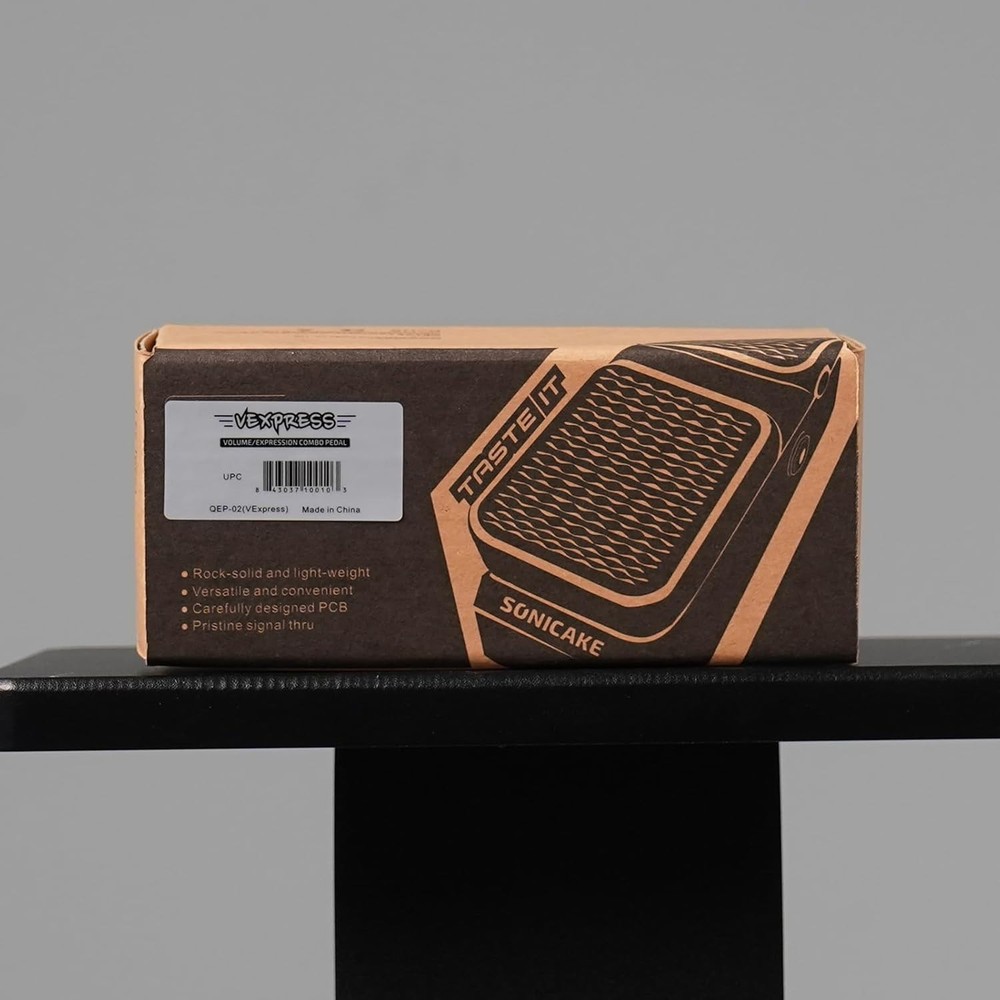 2-in-1 Vexpress Mini Pedal: Volume & Expression Control for Diverse Instruments