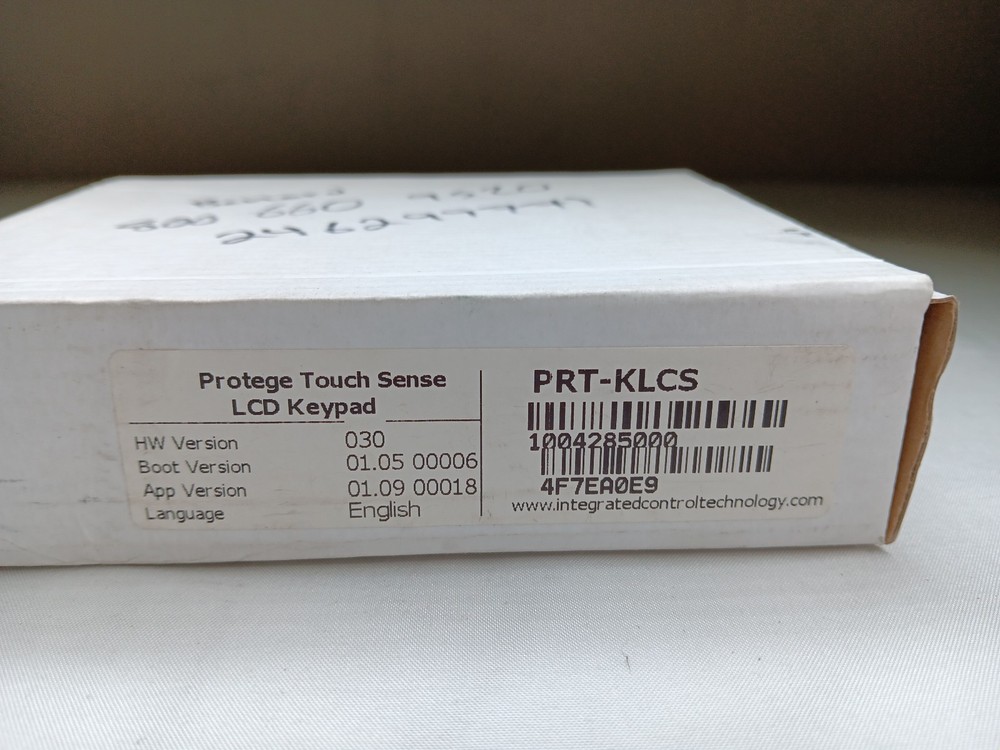Protege Touch Sense LCD Keypad PRT-KLCS