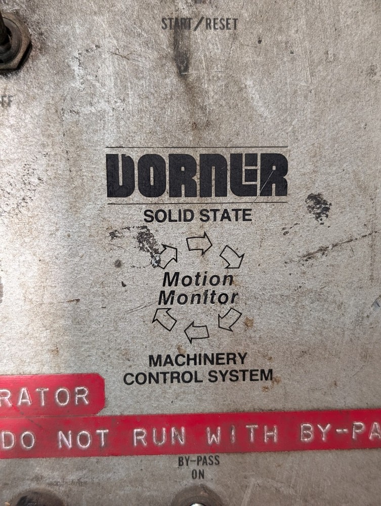 Dorner 44-01 control box, Solid State Operator, Motion Monitor