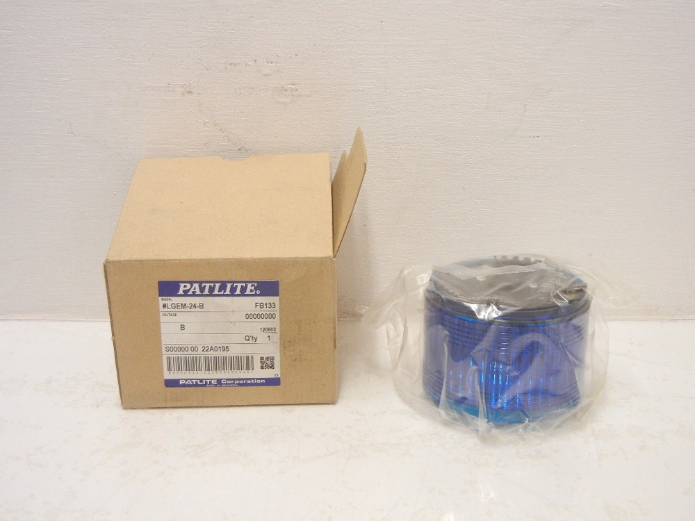 PATLITE LGEM-24-B NEW BLUE LENS STACK LIGHT LED MODULE LGEM24B