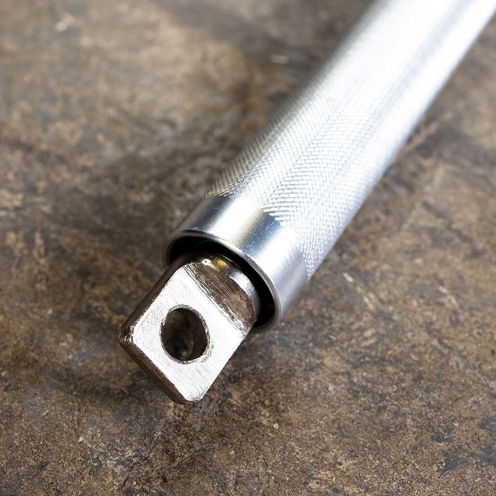 Body Solid Tools Aluminum Double Dual Hook Swivel Bar for Functional Trainer