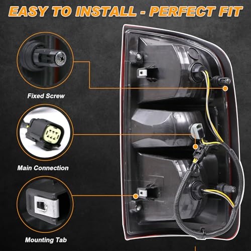 Tail Light Assembly Compatible With 2015-2022 Chevy Right Passsenger Side