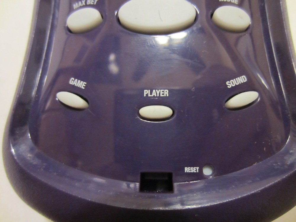Radica 2006 Fliptop Slots Handheld Electronic Game With Light
