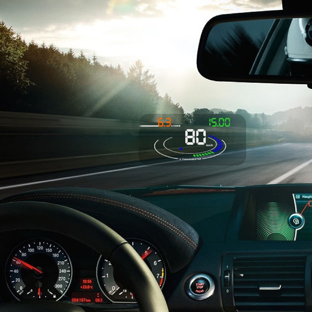 HUD Window Reflective Film Windshield Screen Transparent
