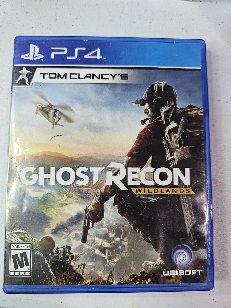ps4 ghost recon wildlands case only NO GAME