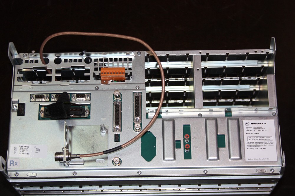T5365A Component Case Cage -Motorola Quantro/Quantar Radio Repeater Base Station
