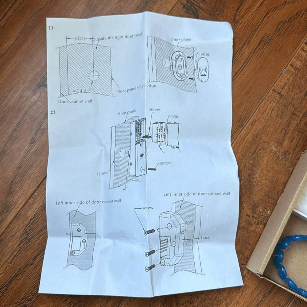 Electronic Cabinet Lock Smart Electronic Induction Sensor Alarm