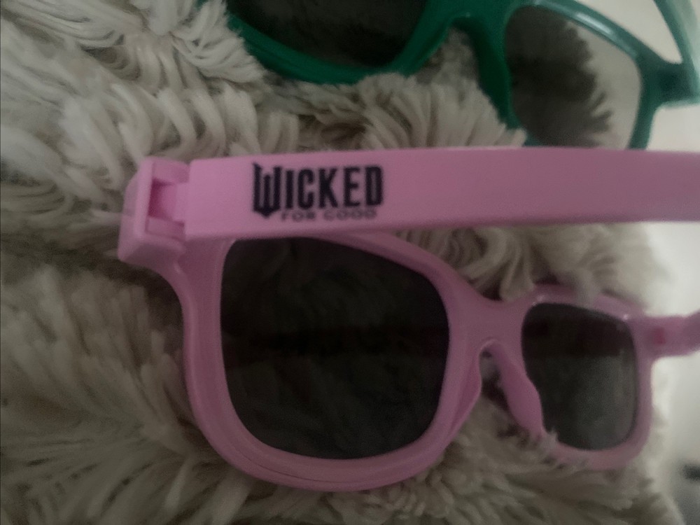 Wicked For Good 3D Glasses Euc! Worn Once!
