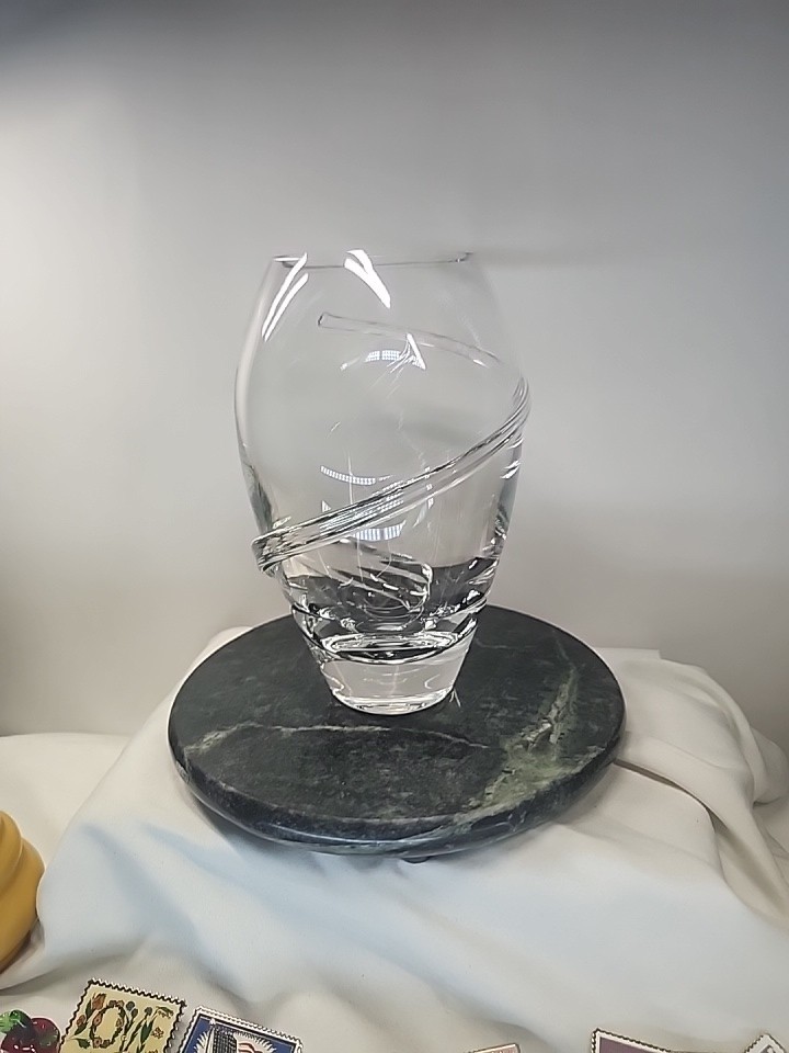 Real Lead Crystal Vase