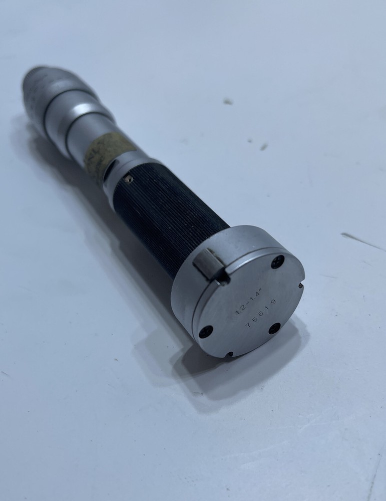 Mitutoyo 75619 Mechanical Inside Hole Micrometer 1.2” - 1.4”