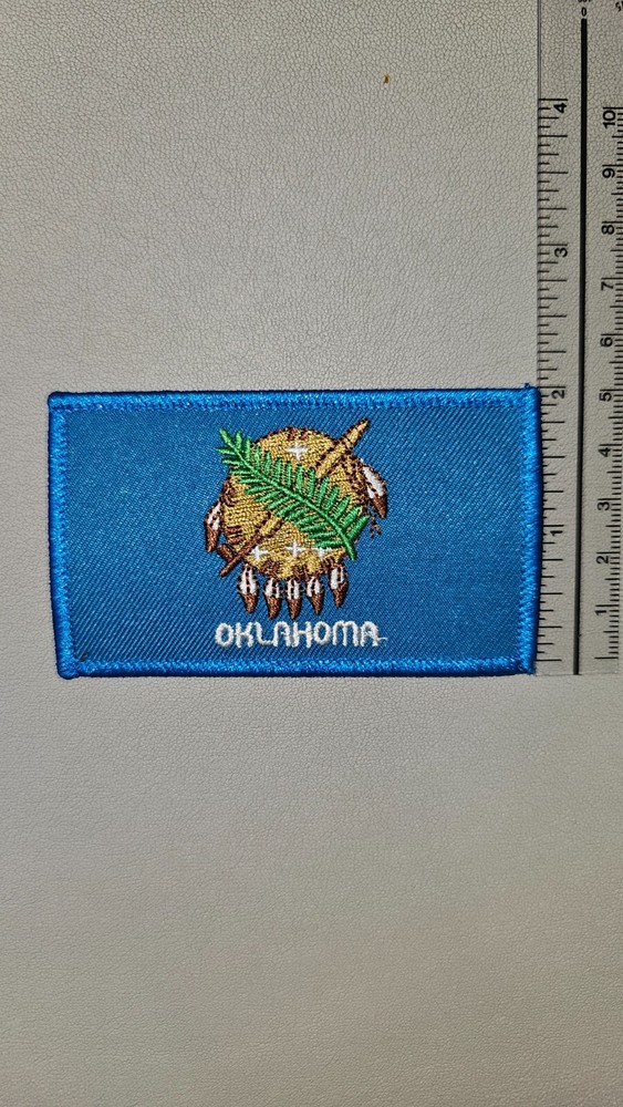Oklahoma State Flag Patch