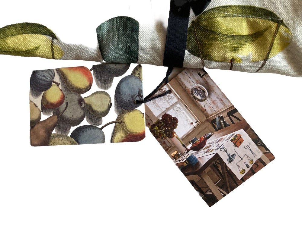 John Derian Target Table Runner Kitchen Objects Tools Fall Autumn 14”x 90 NEW