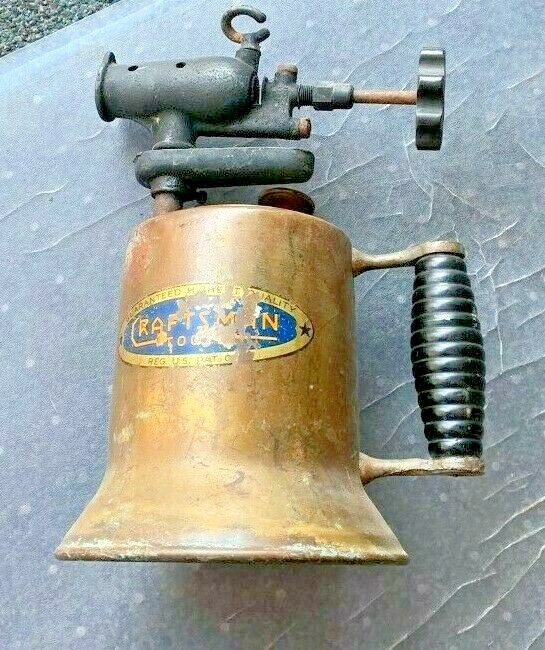 Antique  Craftsman Torch  Lamp "not sure if it work"