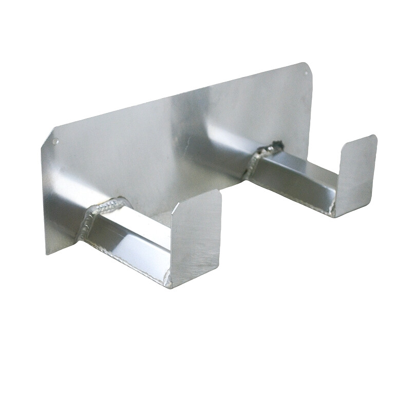 2-Hook Helmet Storage Rack for Enclosed Race Trailer