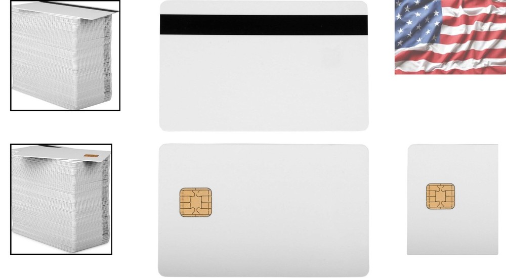 High Security Java JCOP Cards with HICO Magnetic Stripe - Bulk Options Available