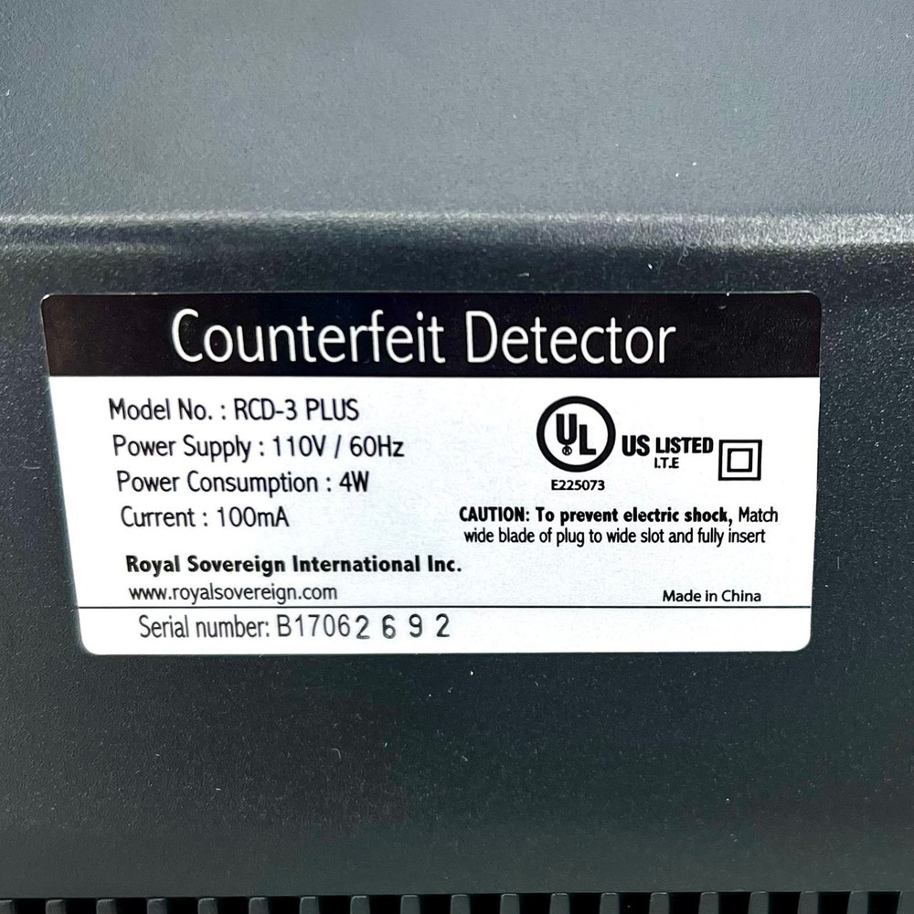Counterfeit US Bill Detector