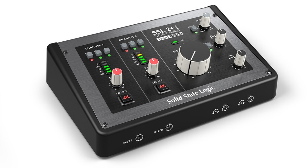 Solid State Logic SSL2+-MKII 32-Bit 192kHz 2x4 USB-C Audio Interface
