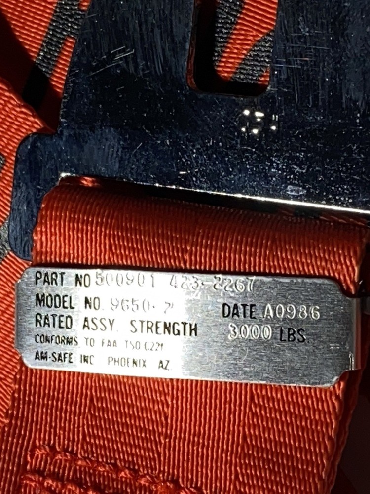 (2)Elevator Gust Lock Extensions 500901-423-2267. AM Safe