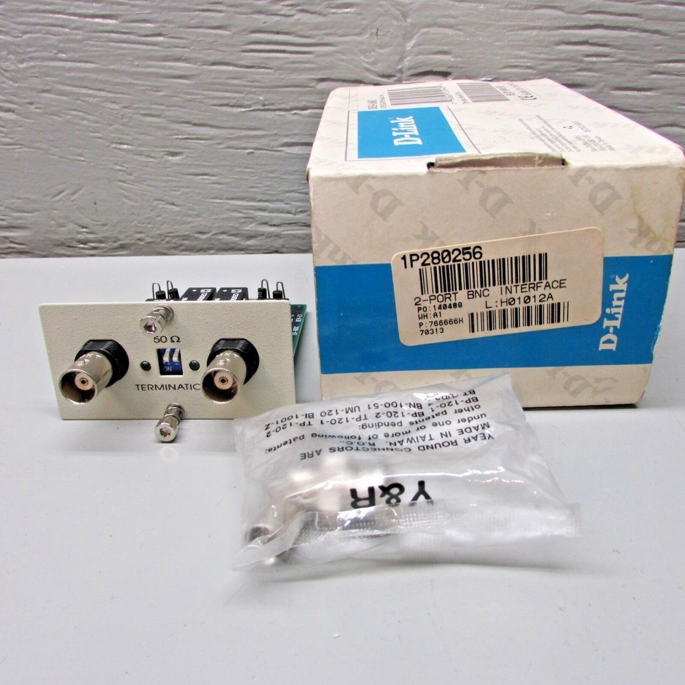 D-Link DES-168C Two Port BNC Interface