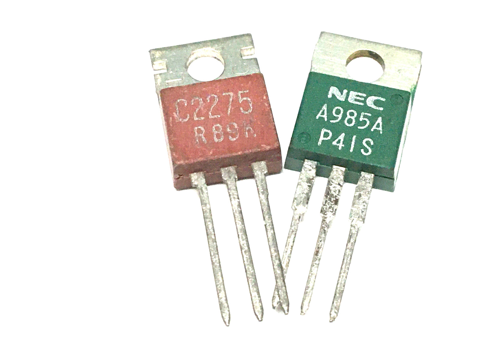 1 pair 2SA985+2SC2275  120v 1,5a 1,5w NEC FREE Shipping within US